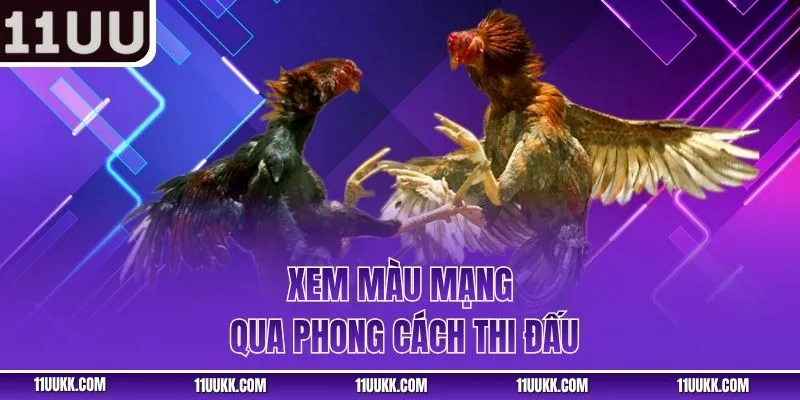 Xem màu mạng qua phong cách thi đấu